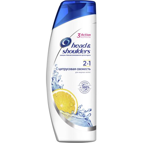 HEAD&SHOULDERS ШАМПУНЬ П/ПЕРХОТИ ЦИТРУСОВАЯ СВЕЖЕСТЬ ШАМПУНЬ ПРОТИВ ПЕРХОТИ 400 МЛ №1