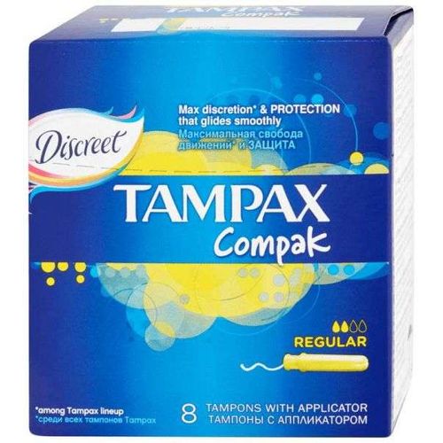 TAMPAX ТАМПОНЫ REGULAR ТАМПОНЫ REGULAR №8