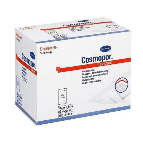 COSMOPOR ADVANCE ПОВЯЗКА САМОКЛЕЯЩАЯСЯ С ВПИТЫВАЮЩЕЙ ПОДУШЕЧКОЙ 10 СМ X 8 СМ ПОВЯЗКИ ПЛАСТЫРНОГО ТИПА   №1