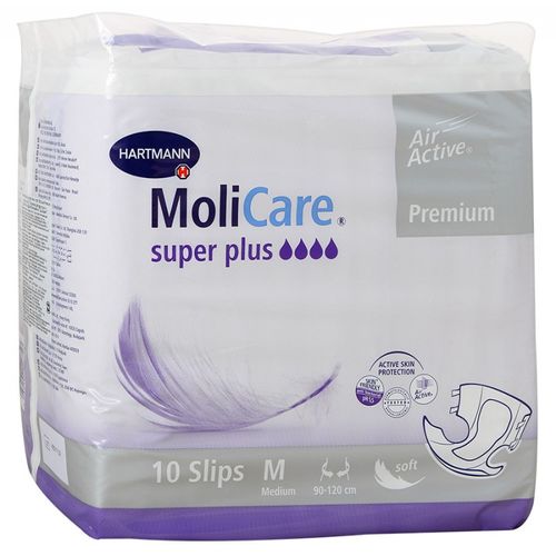 MOLICARE PREMIUM SUPER PLUS SOFT ПОДГУЗНИКИ M ПОДГУЗНИКИ УРОЛОГИЧЕСКИЕ   №10