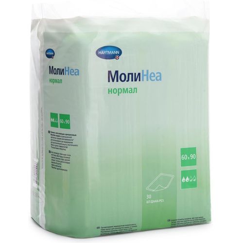 MOLINEA NORMAL ПЕЛЕНКА ВПИТЫВ 60 Х 90 СМ ПЕЛЕНКИ ВПИТЫВАЮЩИЕ ВЗРОСЛЫЕ   №30