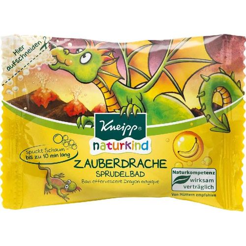KNEIPP ТАБЛЕТКА ШИПУЧАЯ ДЛЯ ВАНН ВОЛШЕБНЫЙ ДРАКОН С АРОМАТОМ БАНАНА СРЕДСТВО ДЛЯ КУПАНИЯ 80 Г №1