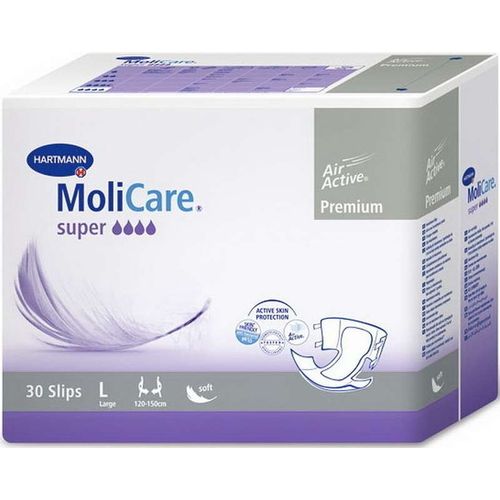 MOLICARE PREMIUM SUPER SOFT ПОДГУЗНИКИ 3018 МЛ L ПОДГУЗНИКИ УРОЛОГИЧЕСКИЕ   №30