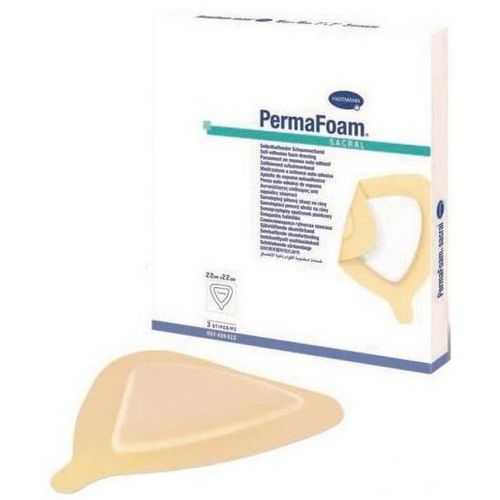PERMAFOAM SACRAL ПОВЯЗКА ГУБЧАТАЯ НА КРЕСТЕЦ 22СМ Х 22СМ ПОВЯЗКИ №3
