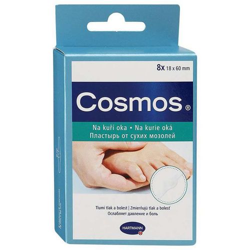 COSMOS ПЛАСТЫРЬ HYDRO ACTIVE Д/СУХИХ МОЗОЛЕЙ 3 РАЗМЕР ПЛАСТЫРЬ ГИДРОКОЛЛОИДНЫЙ   №8