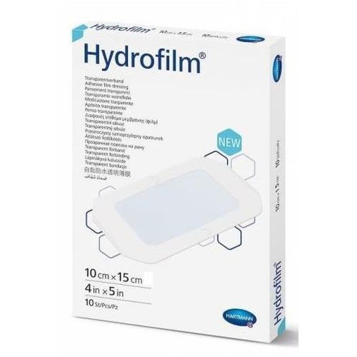 HYDROFILM ПОВЯЗКА ПРОЗРАЧНАЯ САМОФИКСИРУЮЩАЯ 10 СМ X 15 СМ ПОВЯЗКИ ПЛАСТЫРНОГО ТИПА   №10