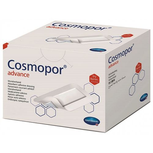 COSMOPOR ADVANCE ПОВЯЗКА САМОКЛЕЯЩАЯСЯ С ВПИТЫВАЮЩЕЙ ПОДУШЕЧКОЙ 15 СМ X 8 СМ ПОВЯЗКИ ПЛАСТЫРНОГО ТИПА   №25
