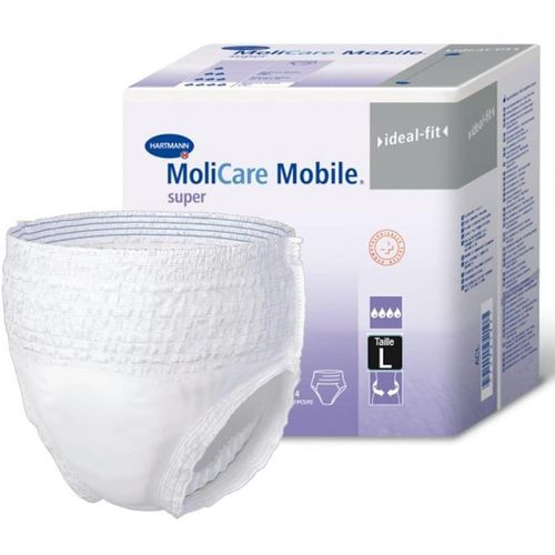 MOLICARE MOBILE SUPER L (100-150 СМ) ВПИТ 2250 МЛ ПОДГУЗНИКИ-ТРУСЫ УРОЛОГИЧЕСКИЕ   №2