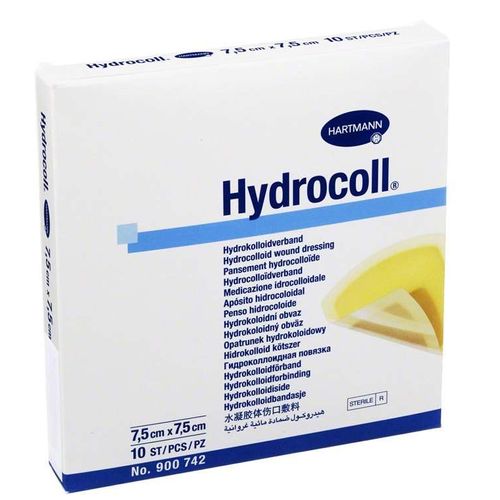 HYDROCOLL THIN ПОВЯЗКА ГИДРОКОЛЛОИДНАЯ АБСОРБИРУЮЩАЯ ТОНКАЯ 7.5 СМ X 7.5 СМ ПОВЯЗКИ   №10