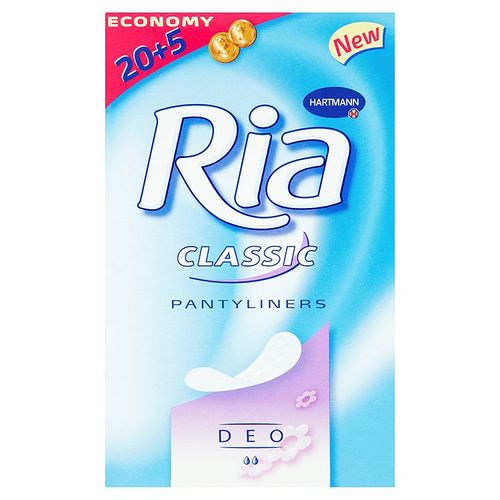 RIA SLIP CLASSIC SANITORY TOWELS ПРОКЛАДКИ ЖЕНСКИЕ ЕЖЕДНЕВНЫЕ DEO ПРОКЛАДКИ ЖЕНСКИЕ ГИГИЕНИЧЕСКИЕ ЕЖЕДНЕВНЫЕ №25