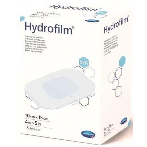 HYDROFILM ПОВЯЗКА ПРОЗРАЧНАЯ САМОФИКСИРУЮЩАЯ 10 СМ X 15 СМ ПОВЯЗКИ   №50