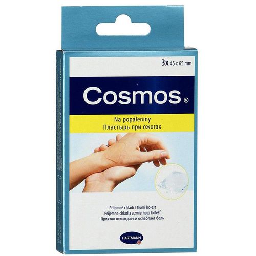 COSMOS ПЛАСТЫРЬ HYDRO ACTIVE ОТ ОЖОГОВ ПЛАСТЫРЬ ГИДРОКОЛЛОИДНЫЙ   №3