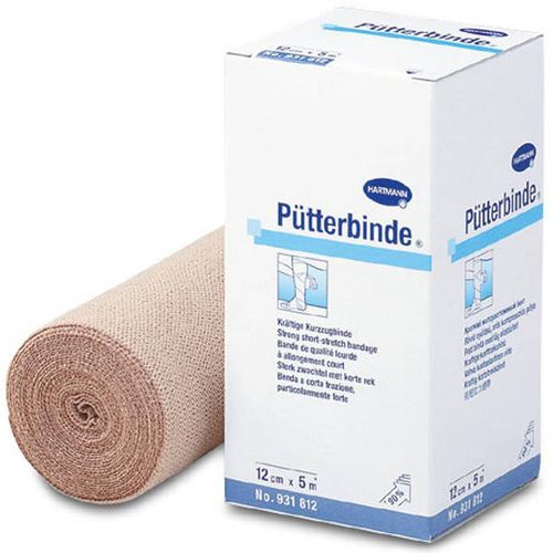 PUTTERBINDE БИНТ КОМПРЕССИОННЫЙ ДЛЯ ПЕРЕКРЕСТНОЙ ПЕРЕВЯЗОЧНОЙ ТЕХНИКИ (5.0 М X 12.0 СМ) БИНТ КОМПРЕССИОННЫЙ №1