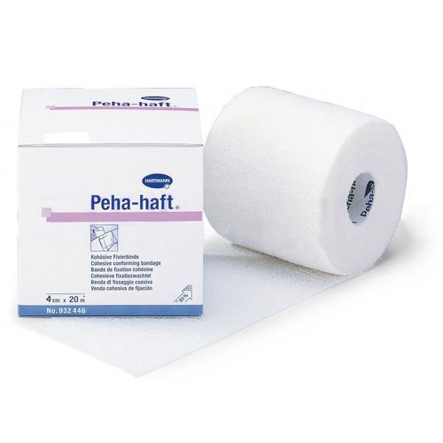 PEHA-HAFT LATEXFREE БИНТ ЭЛАСТИЧНЫЙ КОГЕЗИВНЫЙ БЕЛЫЙ (20.0 М X 4.0 СМ) БИНТ САМОФИКСИРУЮЩИЙСЯ №1