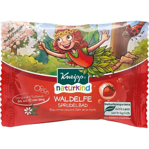KNEIPP ТАБЛЕТКА ШИПУЧАЯ ДЛЯ ВАНН ЛЕСНАЯ ФЕЯ С АРОМАТОМ КЛУБНИКИ СРЕДСТВО ДЛЯ КУПАНИЯ 80 Г №1
