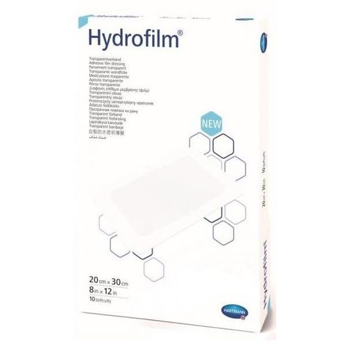 HYDROFILM ПОВЯЗКА ПРОЗРАЧНАЯ САМОФИКСИРУЮЩАЯ 20 СМ X 30 СМ ПОВЯЗКИ ПЛАСТЫРНОГО ТИПА   №10