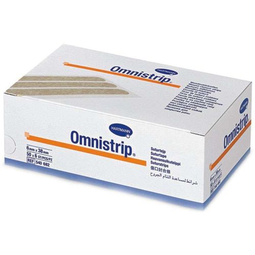 OMNISTRIP ПЛАСТЫРНЫЕ ПОЛОСКИ ГИПОАЛЛЕРГЕННЫЙ ДЛЯ ЗАКРЫТИЯ РАН 6 ММ X 38 ММ ПЛАСТЫРЬ   №6