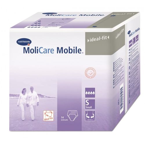 MOLICARE MOBILE S (60-90 СМ) ВПИТ 1350 Г ПОДГУЗНИКИ-ТРУСЫ УРОЛОГИЧЕСКИЕ   №14