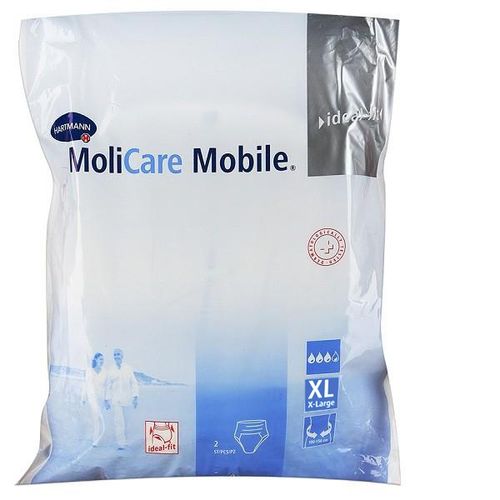 MOLICARE MOBILE XL (150-180 СМ) ВПИТ 2000 МЛ ПОДГУЗНИКИ-ТРУСЫ УРОЛОГИЧЕСКИЕ   №2