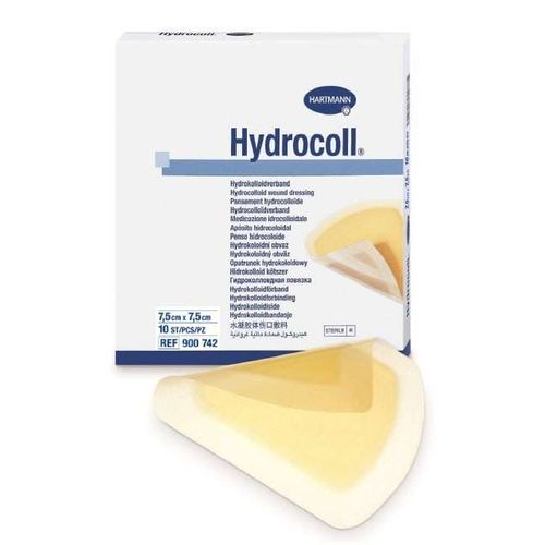 HYDROCOLL ПОВЯЗКА ГИДРОКОЛЛОИДНАЯ АБСОРБИРУЮЩАЯ 7.5 СМ X 7.5 СМ ПОВЯЗКИ   №10