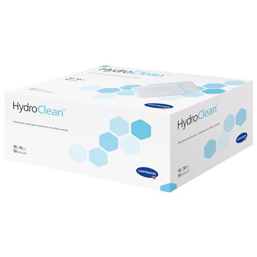 HYDROCLEAN PLUS ПОВЯЗКА АКТИВИРОВАННАЯ Р-ОМ РИНГЕРА С ПГМБ ПОВЯЗКИ 10 СМX10 СМ   №10