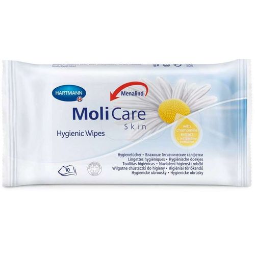 MOLICARE SKIN САЛФЕТКИ ВЛАЖНЫЕ САЛФЕТКИ ВЛАЖНЫЕ КОСМЕТИЧЕСКИЕ   №10