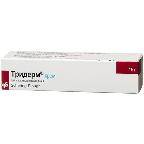 ТРИДЕРМ КРЕМ ДЛЯ НАРУЖНОГО ПРИМЕНЕНИЯ  15 Г №1
