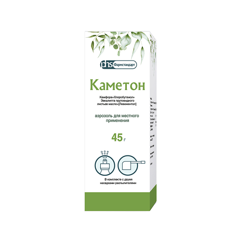 КАМЕТОН АЭРОЗОЛЬ ДЛЯ МЕСТНОГО ПРИМЕНЕНИЯ 45 Г №1