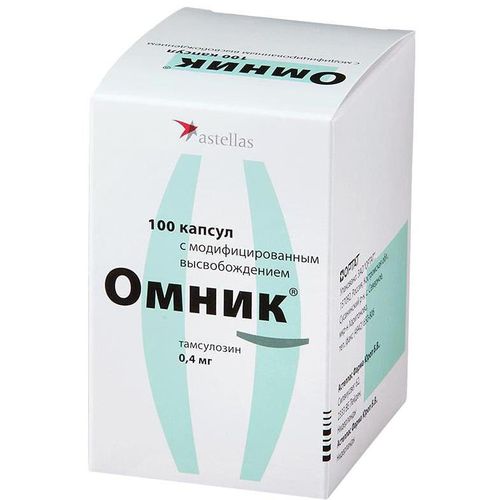 ОМНИК КАПСУЛЫ С МОДИФИЦИРОВАННЫМ ВЫСВОБОЖДЕНИЕМ 0,4 МГ   №100
