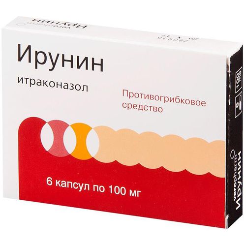 ИРУНИН КАПСУЛЫ 100 МГ   №6