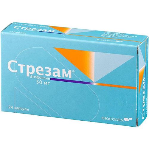 СТРЕЗАМ КАПСУЛЫ 50 МГ   №24