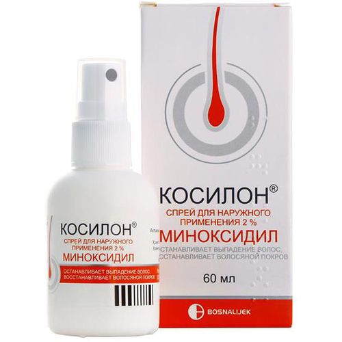 КОСИЛОН РАСТВОР ДЛЯ НАРУЖНОГО ПРИМЕНЕНИЯ 2% 60 МЛ №1