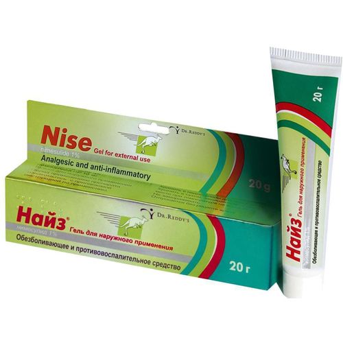 НАЙЗ ГЕЛЬ ДЛЯ НАРУЖНОГО ПРИМЕНЕНИЯ 1% 20 Г №1