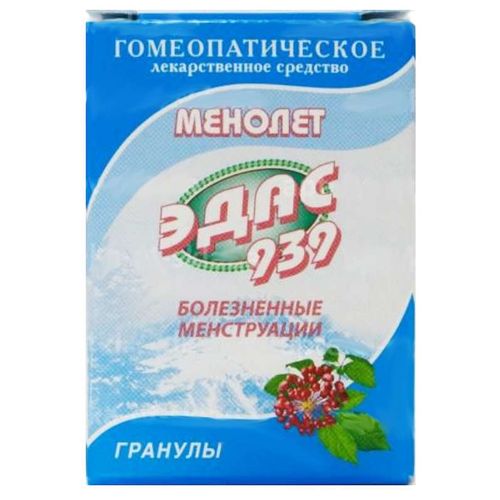 МЕНОЛЕТ ЭДАС-939 ГРАНУЛЫ ГОМЕОПАТИЧЕСКИЕ  20 Г №1