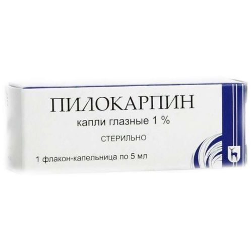 ПИЛОКАРПИН С МЕТИЛЦЕЛЛЮЛОЗОЙ КАПЛИ ГЛАЗНЫЕ 1% 5 МЛ №1