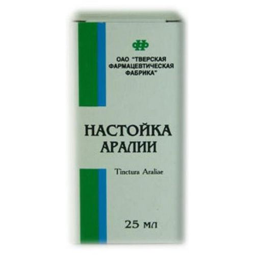 АРАЛИИ НАСТОЙКА НАСТОЙКА  25 МЛ №1