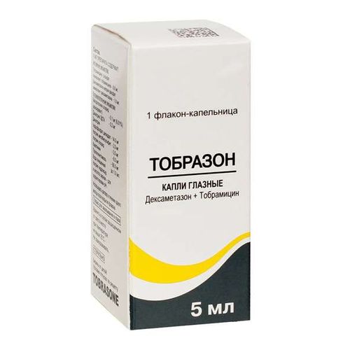 ТОБРАЗОН КАПЛИ ГЛАЗНЫЕ 5 МЛ №1