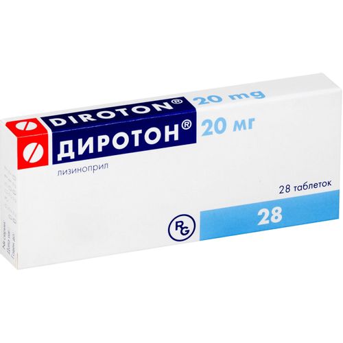 ДИРОТОН ТАБЛЕТКИ 20 МГ   №28