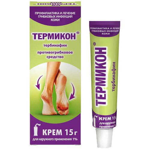 ТЕРМИКОН КРЕМ ДЛЯ НАРУЖНОГО ПРИМЕНЕНИЯ 1% 15 Г №1