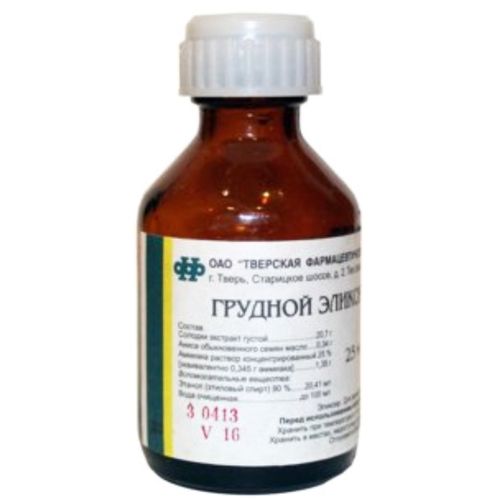 ГРУДНОЙ ЭЛИКСИР ЭЛИКСИР 25 МЛ №1