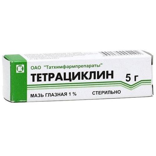 ТЕТРАЦИКЛИН МАЗЬ ГЛАЗНАЯ 1% 5 Г №1