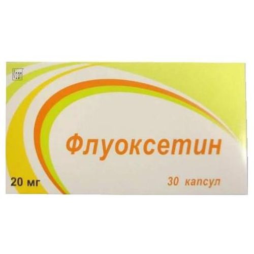 ФЛУОКСЕТИН КАПСУЛЫ 20 МГ №30