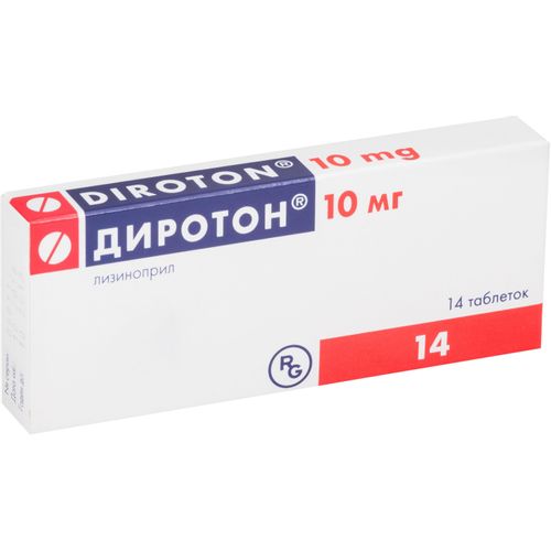 ДИРОТОН ТАБЛЕТКИ 10 МГ   №14