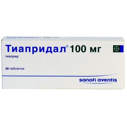 ТИАПРИДАЛ ТАБЛЕТКИ 100 МГ   №20