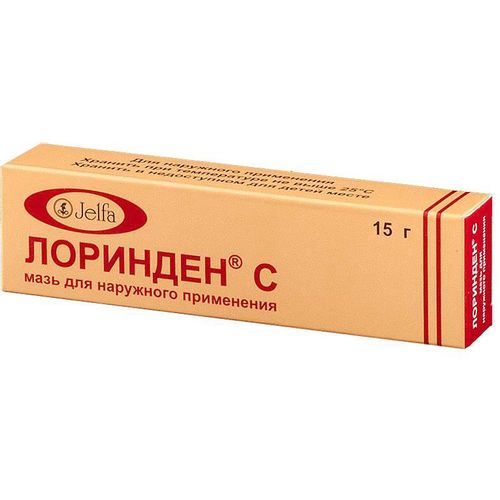 ЛОРИНДЕН С МАЗЬ ДЛЯ НАРУЖНОГО ПРИМЕНЕНИЯ  15 Г №1