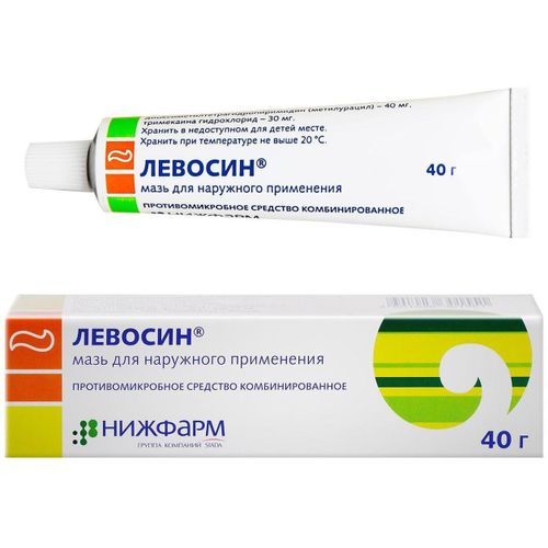 ЛЕВОМЕКОЛЬ МАЗЬ ДЛЯ НАРУЖНОГО ПРИМЕНЕНИЯ 40 МГ/Г+7,5 МГ/Г 40 Г №1