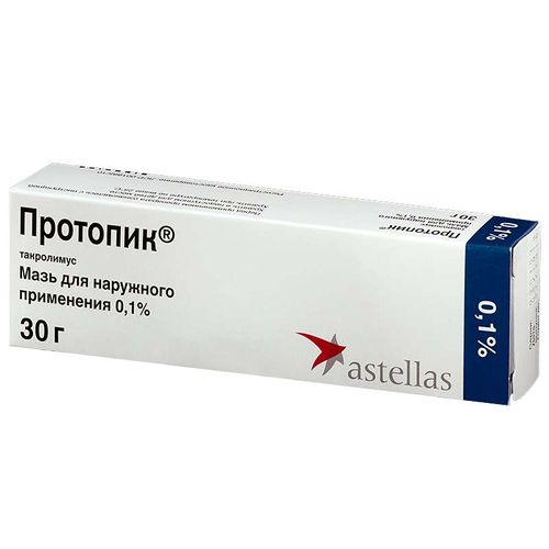 ПРОТОПИК МАЗЬ ДЛЯ НАРУЖНОГО ПРИМЕНЕНИЯ 0,1% 30 Г №1