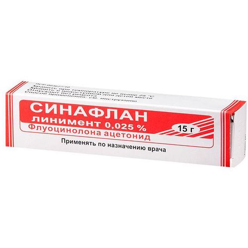 СИНАФЛАН МАЗЬ ДЛЯ НАРУЖНОГО ПРИМЕНЕНИЯ 250 МКГ/Г 15 Г №1