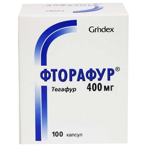 ФТОРАФУР КАПСУЛЫ 400 МГ   №100