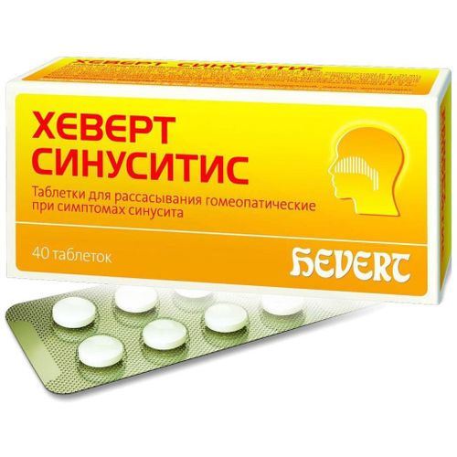 ХЕВЕРТ СИНУСИТИС ТАБЛЕТКИ №40